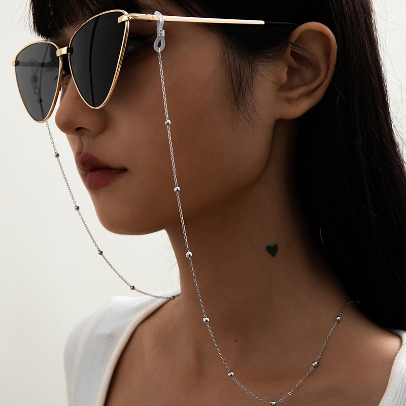 สายคล้องแว่นตาแฟชั่นโลหะอเนกปร - Sunglass Retainer Cord บทวิจารณ์และราคา